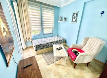 Бюджетная меблированная квартира с двумя спальнями, 80м², в 250м от моря, в недорогом доме в районе Махмутлар. Алания ID-18214 фото-17