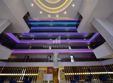 Элегантная видовая квартира с двумя спальнями, 118м², с видом на море в знаменитом комплексе Махмутлара, Алания ID-18216 фото-14