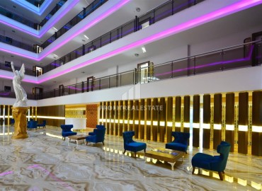 Элегантная видовая квартира с двумя спальнями, 118м², с видом на море в знаменитом комплексе Махмутлара, Алания ID-18216 фото-15