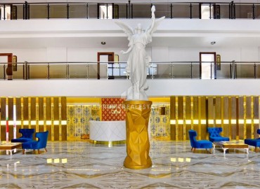 Элегантная видовая квартира с двумя спальнями, 118м², с видом на море в знаменитом комплексе Махмутлара, Алания ID-18216 фото-16