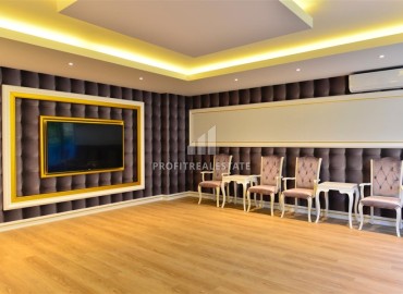 Элегантная видовая квартира с двумя спальнями, 118м², с видом на море в знаменитом комплексе Махмутлара, Алания ID-18216 фото-17