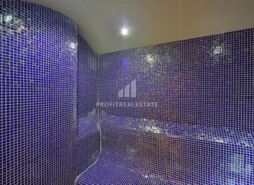 Элегантная видовая квартира с двумя спальнями, 118м², с видом на море в знаменитом комплексе Махмутлара, Алания ID-18216 фото-19