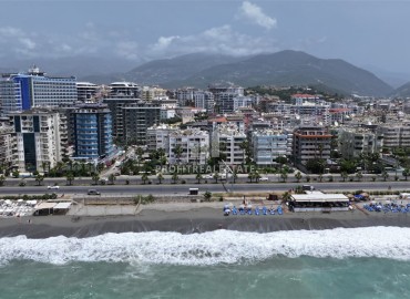 Inexpensive furnished apartment 2 + 1, with elegant furniture, 50 meters from the sea, in a house without facilities, Tosmur, Alanya ID-11248 фото-18