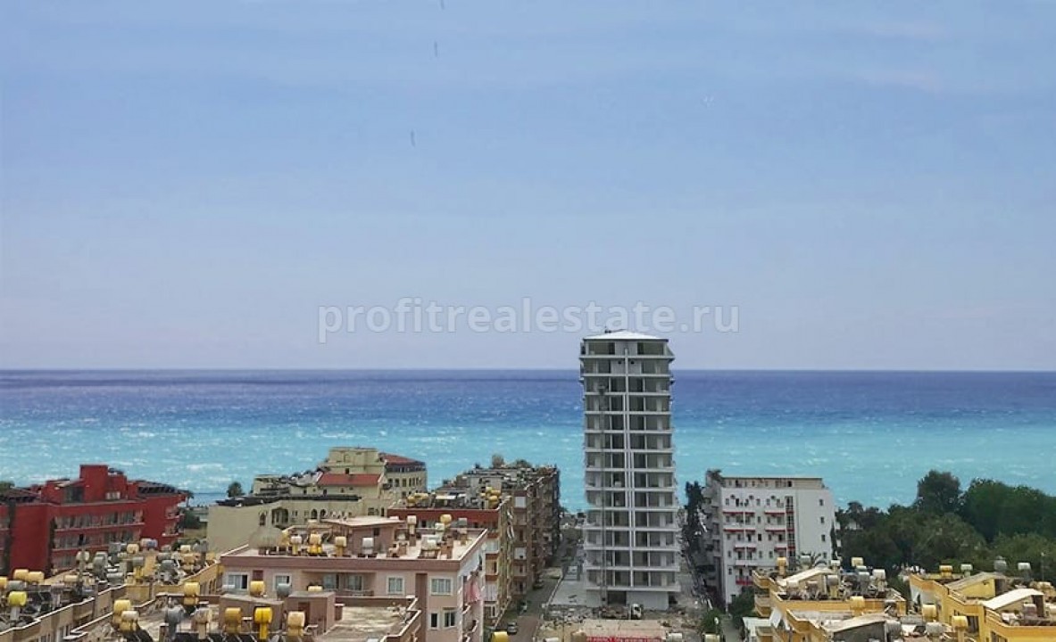 Апартаменты 2+1 с видом на Средиземное море и Торосские горы в 250 метрах от моря в Махмутларе ID-1423 фото-1