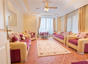 Меблированная трехкомнатная квартира всего в 70 метрах от пляжа Тосмура, Аланья, 110 м2 ID-15275 фото-2