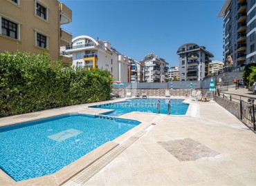 Меблированная трехкомнатная квартира всего в 70 метрах от пляжа Тосмура, Аланья, 110 м2 ID-15275 фото-19