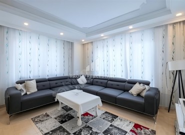 Уютная трехкомнатная квартира, 110м², в комплексе с бассейном в 400м от моря в районе Алании - Тосмур ID-18220 фото-3