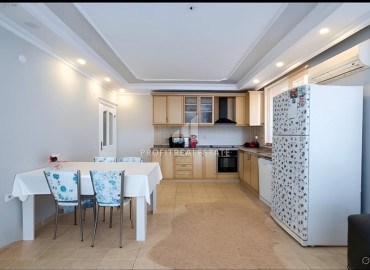 Уютная трехкомнатная квартира, 110м², в комплексе с бассейном в 400м от моря в районе Алании - Тосмур ID-18220 фото-4