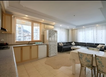 Уютная трехкомнатная квартира, 110м², в комплексе с бассейном в 400м от моря в районе Алании - Тосмур ID-18220 фото-5