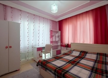 Уютная трехкомнатная квартира, 110м², в комплексе с бассейном в 400м от моря в районе Алании - Тосмур ID-18220 фото-9