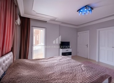 Уютная трехкомнатная квартира, 110м², в комплексе с бассейном в 400м от моря в районе Алании - Тосмур ID-18220 фото-11