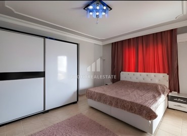 Уютная трехкомнатная квартира, 110м², в комплексе с бассейном в 400м от моря в районе Алании - Тосмур ID-18220 фото-12