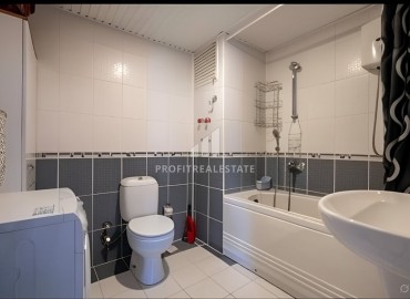 Уютная трехкомнатная квартира, 110м², в комплексе с бассейном в 400м от моря в районе Алании - Тосмур ID-18220 фото-13