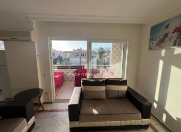 Необычный меблированный двухкомнатный дуплекс, 70м² в комплексе с бассейном в Оба, Алания, 300м от моря ID-18221 фото-5