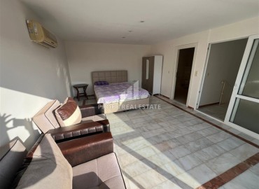 Необычный меблированный двухкомнатный дуплекс, 70м² в комплексе с бассейном в Оба, Алания, 300м от моря ID-18221 фото-14