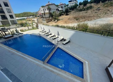 Апартаменты с одной спальней, 50м², с чистовой отделкой в новом комплексе премиум класса в районе Авсаллар, Алания ID-18222 фото-10