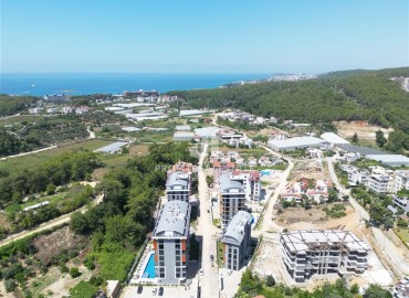 Апартаменты с одной спальней, 50м², с чистовой отделкой в новом комплексе премиум класса в районе Авсаллар, Алания ID-18222 фото-11