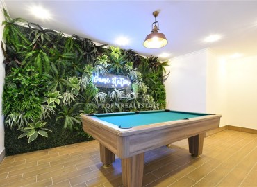 Апартаменты с одной спальней, 50м², с чистовой отделкой в новом комплексе премиум класса в районе Авсаллар, Алания ID-18222 фото-17