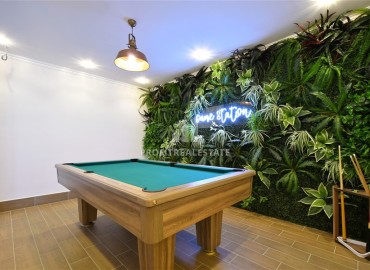 Апартаменты с одной спальней, 50м², с чистовой отделкой в новом комплексе премиум класса в районе Авсаллар, Алания ID-18222 фото-18