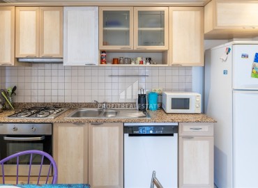 Центр района Оба: меблированная квартира 2+1, 115м², в комплексе с бассейном в 450м от моря ID-16087 фото-6