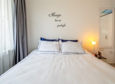 Центр района Оба: меблированная квартира 2+1, 115м², в комплексе с бассейном в 450м от моря ID-16087 фото-10