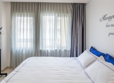 Центр района Оба: меблированная квартира 2+1, 115м², в комплексе с бассейном в 450м от моря ID-16087 фото-11