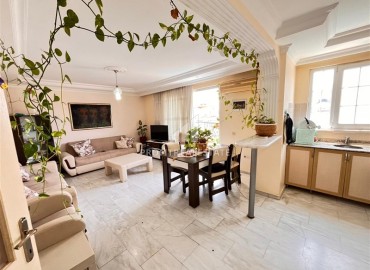 Уютная трехкомнатная квартира, 110м², с видом на горы в комплексе с бассейном в Джикджилли, Алания ID-18226 фото-3