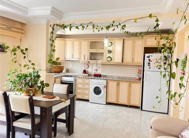 Уютная трехкомнатная квартира, 110м², с видом на горы в комплексе с бассейном в Джикджилли, Алания ID-18226 фото-8