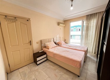 Уютная трехкомнатная квартира, 110м², с видом на горы в комплексе с бассейном в Джикджилли, Алания ID-18226 фото-16