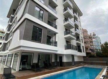 Готовая к проживанию, квартира 1+1, 40м², в современном комплексе с отличной локацией в центре Алании, в 150м от моря ID-18227 фото-1
