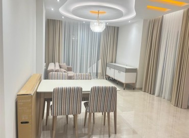 Меблированные двухкомнатные апартаменты, 69м², в новом элитном комплексе в 500м от моря в Махмутларе, Алания. ID-18228 фото-4