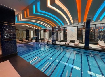 Меблированные двухкомнатные апартаменты, 69м², в новом элитном комплексе в 500м от моря в Махмутларе, Алания. ID-18228 фото-16