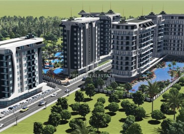 Масштабный проект от ведущей строительной компании в районе Алании Авсаллар, в 1500м от моря ID-8965 фото-7