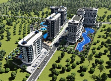 Масштабный проект от ведущей строительной компании в районе Алании Авсаллар, в 1500м от моря ID-8965 фото-8