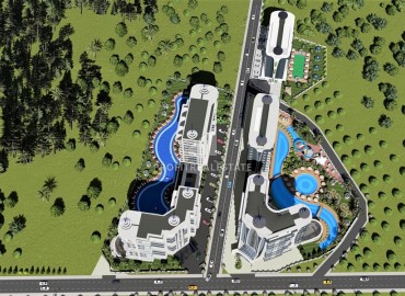 Масштабный проект от ведущей строительной компании в районе Алании Авсаллар, в 1500м от моря ID-8965 фото-9