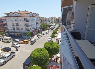 Симпатичная двухкомнатная квартира, 55м², в уютном комплексе в 350м от моря в центре района Оба, Алания ID-18012 фото-9