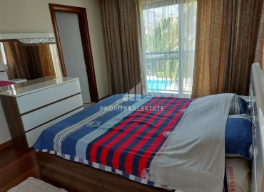 Уютная квартира с двумя спальнями, 125м², в комплексе с бассейном, Кемер, Анталия ID-18230 фото-12