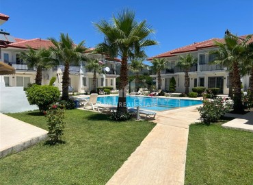 Меблированная квартира с тремя спальнями, 90м², с выходом в сад в уютном комплексе с бассейном, Кемер, Чамьюва ID-18231 фото-11