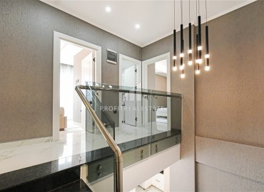 Фешенебельная двухуровневая квартира без мебели 157 м2, с тремя спальнями, с видом на море, в районе Бекташ, Аланья ID-13436 фото-18