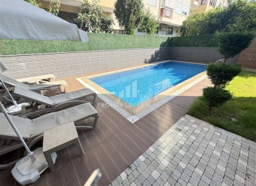 Двухкомнатные апартаменты, 40м², в малоквартирном комплексе в районе Алании - Оба ID-18233 фото-14