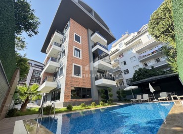 Двухкомнатные апартаменты, 40м², в малоквартирном комплексе в районе Алании - Оба ID-18233 фото-18