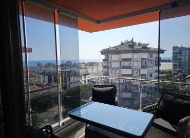 Меблированный четырёхкомнатный пентхаус, 210м², в новом комплексе с бассейном в 500м от моря в Авсалларе, Алания ID-18234 фото-7