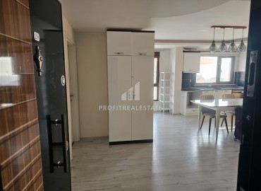 Меблированный четырёхкомнатный пентхаус, 210м², в новом комплексе с бассейном в 500м от моря в Авсалларе, Алания ID-18234 фото-12