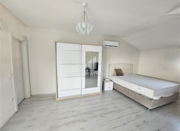 Меблированный четырёхкомнатный пентхаус, 210м², в новом комплексе с бассейном в 500м от моря в Авсалларе, Алания ID-18234 фото-19