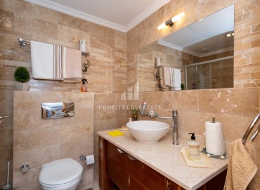 Элегантная четырехкомнатная квартира, 136м², с потрясающим видом в знаменитом комплексе Каргыджака, Алания ID-18235 фото-17