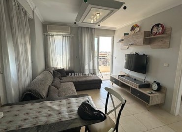 Меблированная двухкомнатная квартира, 40м² с видом на Аланийскую крепость в центре Алании, в уютном комплексе под ВНЖ ID-18238 фото-3