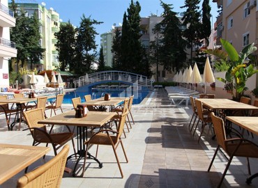 Меблированная двухкомнатная квартира, 40м² с видом на Аланийскую крепость в центре Алании, в уютном комплексе под ВНЖ ID-18238 фото-17