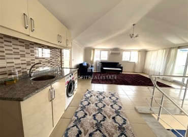 Просторный уютный пентхаус 3+2, 200м², в резиденции с бассейном, в районе Оба, Алания, в 600м от моря ID-18242 фото-18