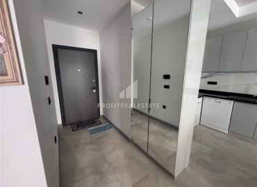 Меблированная квартира с одной спальней, 60м², в комфортабельном комплексе в 400м от пляжа Клеопатры, Алания ID-18244 фото-5