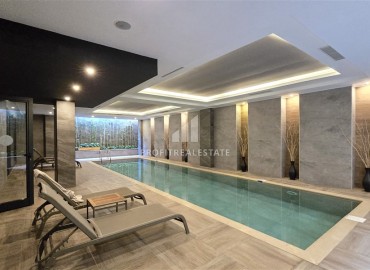 Меблированная квартира с одной спальней, 60м², в комфортабельном комплексе в 400м от пляжа Клеопатры, Алания ID-18244 фото-16